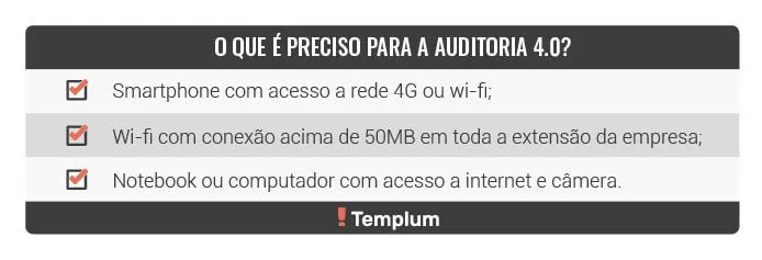 como funciona a auditoria 4.0